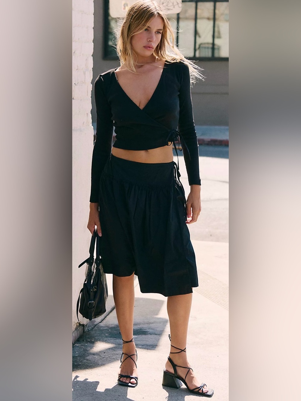 Free People Effortless Temptation Skirt Set